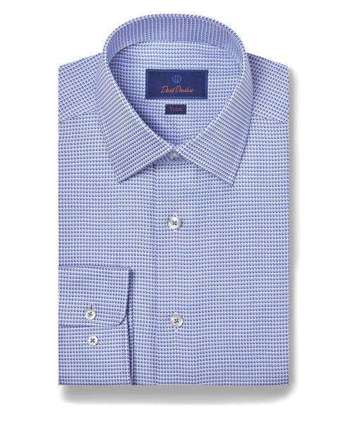 TBSP09014402 | Blue & Sky Micro Twill Dress Shirt
