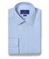 TBSP09950135 | Blue & White Fine Stripe Dress Shirt