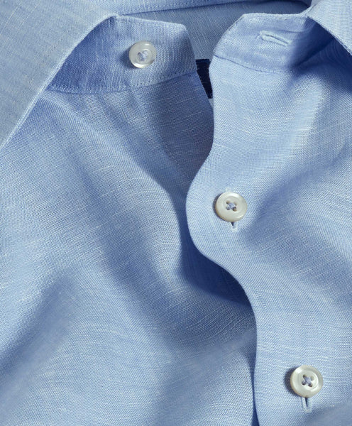 TBSP10104454 | Sky Linen Dress Shirt