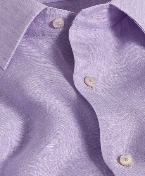 TBSP10104534 | Lilac Linen Dress Shirt