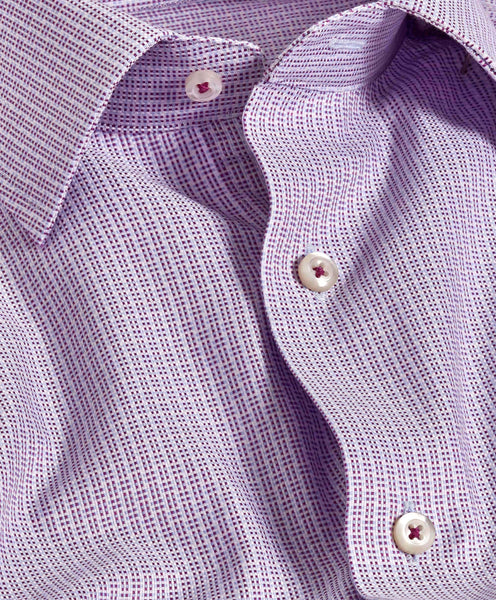 TBSP11001659 | Berry & Sky Oxford Dobby Dress Shirt