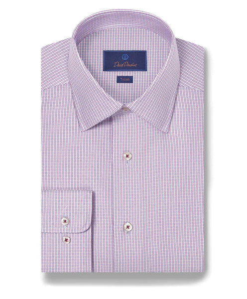 TBSP11001659 | Berry & Sky Oxford Dobby Dress Shirt