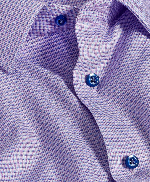 TBSP11002651 | Berry & Blue Micro Ombre Dress Shirt