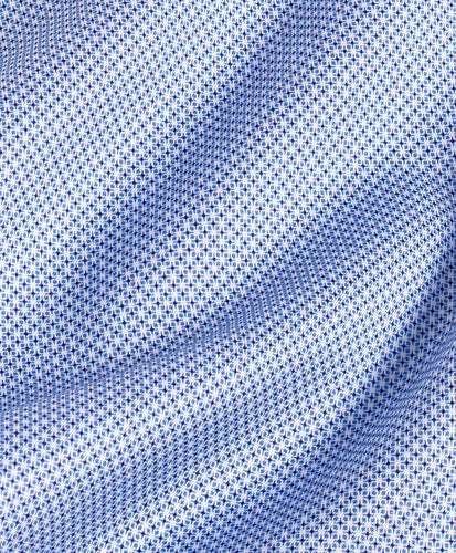 TBSP11009454 | Sky Micro Geometric Print Dress Shirt - David