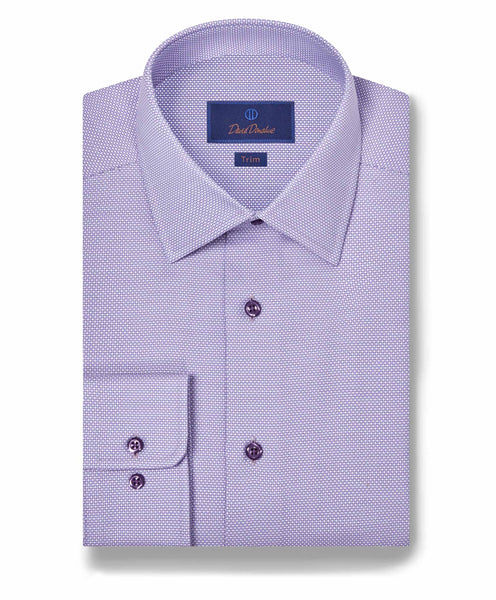 TBSP11031534 | Lilac Micro Dobby Dress Shirt