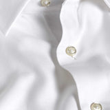 TBSP11110110 | White Cashmere Blend Dress Shirt