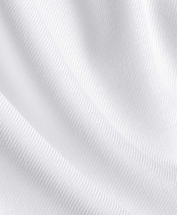 TBSP11110110 | White Cashmere Blend Dress Shirt