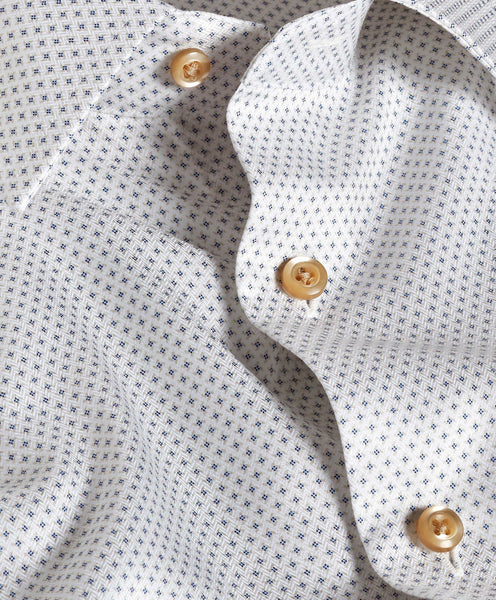 TBSP11216298 | Dune Micro Geometric Print Dress Shirt