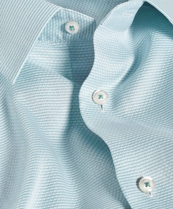 TBSP12002338 | Seafoam Micro Dobby Dress Shirt