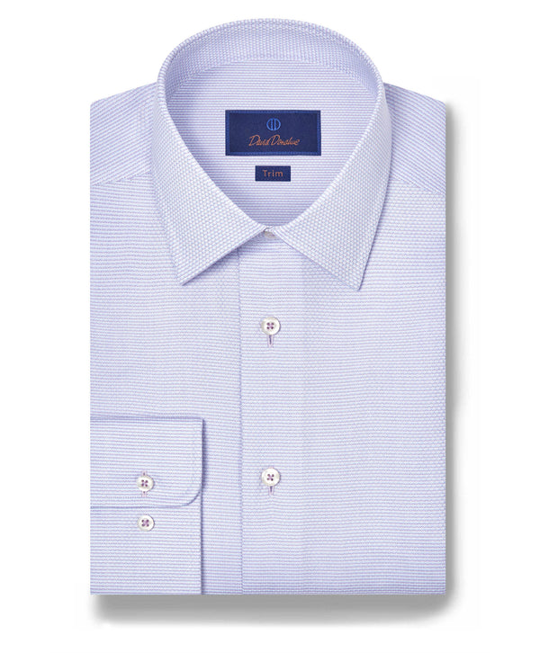 TBSP12002534 | Lilac Micro Dobby Dress Shirt