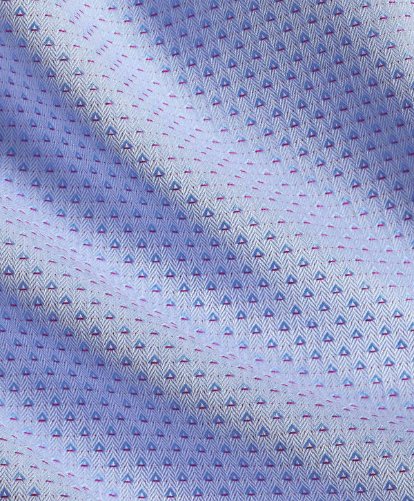 TBSP12004465 | Sky & Berry Textured Dobby Dress Shirt