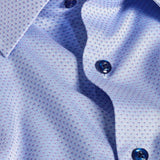 TBSP12004465 | Sky & Berry Textured Dobby Dress Shirt