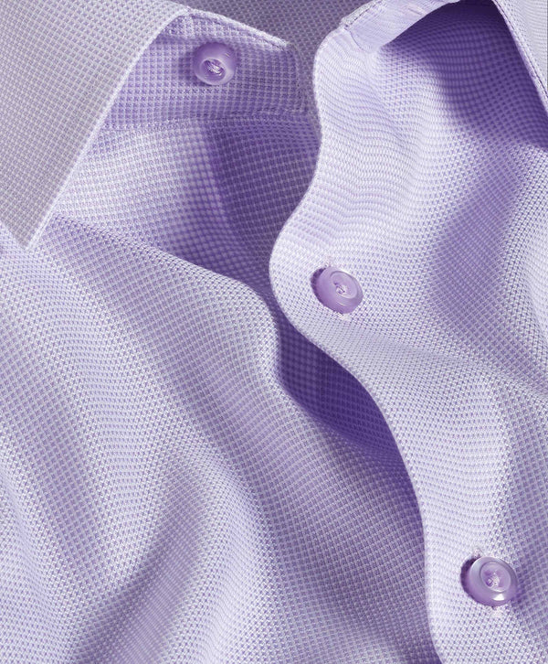TBSP12006534 | Lilac Micro Dobby Solid Dress Shirt