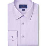 TBSP12006534 | Lilac Micro Dobby Solid Dress Shirt