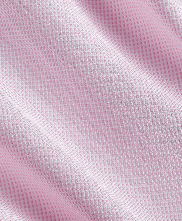 TBSP12006650 | Pink Micro Dobby Solid Dress Shirt