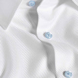 TBSP12007110 | White Textured Twill Dress Shirt