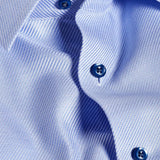 TBSP12007454 | Sky Textured Twill Dress Shirt