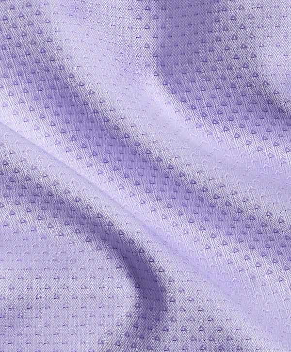 TBSP12020550 | Lilac & Blue Micro Dobby Dress Shirt 