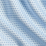 TBSP12021456 | Sky & Navy Micro Dobby Dress Shirt 