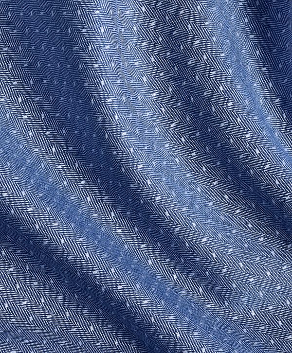 TBSP12022412 | Navy Micro Dobby Dress Shirt 