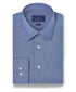 TBSP12022412 | Navy Micro Dobby Dress Shirt 