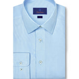 TBSP12100454 | Sky Twill Silk Blend Dress Shirt