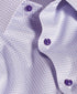 TBSP12202133 | White & Lilac Geometric Print Dress Shirt