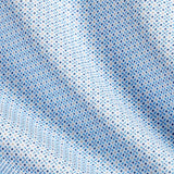 TBSP12204400 | Sky Micro Geometric Print Dress Shirt