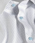 TBSP12206124 | White & Dune Neat Print Dress Shirt