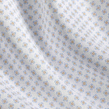 TBSP12206124 | White & Dune Neat Print Dress Shirt