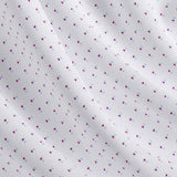 TBSP12208144 | White & Berry Geometric Print Stretch Dress Shirt