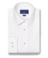 TBSP12208144 | White & Berry Geometric Print Stretch Dress Shirt
