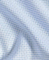 TBSP12237135 | White & Blue Neat Print Stretch Dress Shirt