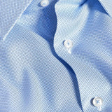 TBSP12239454 | Sky Neat Print Dress Shirt