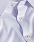 TBSP12240144 | White & Berry Geometric Print Dress Shirt