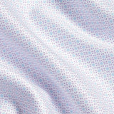 TBSP12240144 | White & Berry Geometric Print Dress Shirt