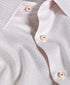 TBSP12240182 | White & Orange Geometric Print Dress Shirt