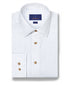 TBSP12244124 | White & Dune Neat Print Dress Shirt