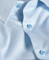 TBSP12601136 | White & Sky Geometric Print Dress Shirt
