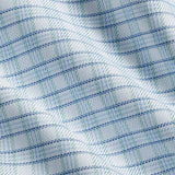 TBSP12805129 | White & Pistachio Dobby Check Dress Shirt