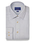 TBSP12807124 | White & Dune Micro Check Dress Shirt