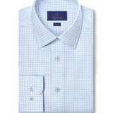 TBSP12809489 | Sky & Dune Twill Check Dress Shirt