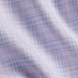 TBSP12810466 | Sky & Pink Dobby Check Dress Shirt