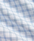TBSP12811136 | White & Sky Dobby Check Dress Shirt
