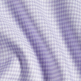 TBSP12815551 | Lilac & White Check Stretch Dress Shirt 