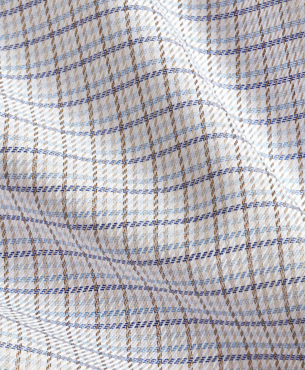 TBSP12818298 | Dune & Multi Twill Check Dress Shirt