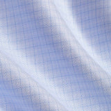 TBSP12823454 | Sky Twill Check Silk Blend Dress Shirt