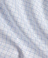 TBSP12845135 | White & Blue Dobby Check Dress Shirt