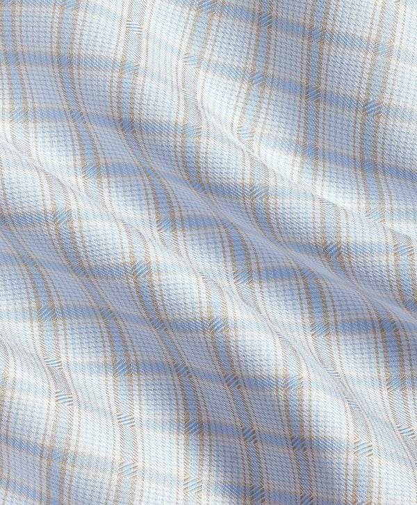 TBSP12846489 | Sky & Dune Dobby Check Dress Shirt