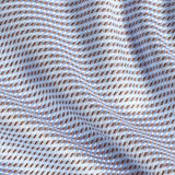 TBSP13001421 | Sky & Chocolate Textured Twill Dress Shirt